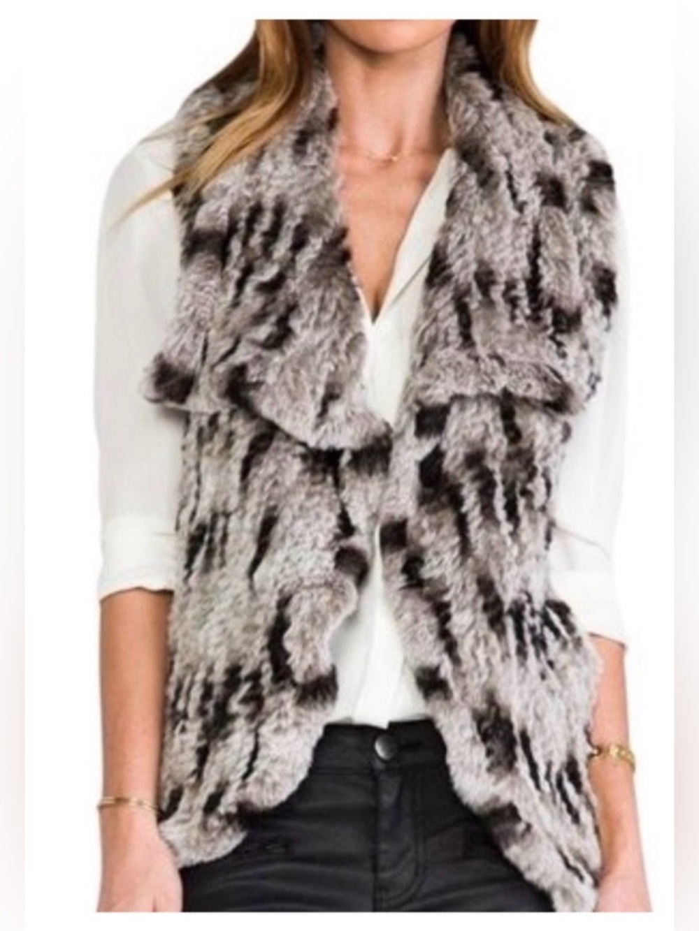 Alice + Olivia Fur Vest